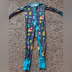 Little Sleepies Monster Inc Zippie